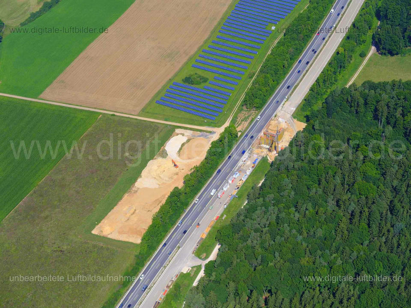 Luftaufnahme Baustelle bei Velburg in Velburg | Oberpfalz, Bayern