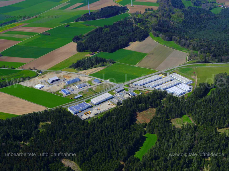 Luftaufnahme Gewerbegebiet bei Velburg in Velburg | Oberpfalz, Bayern
