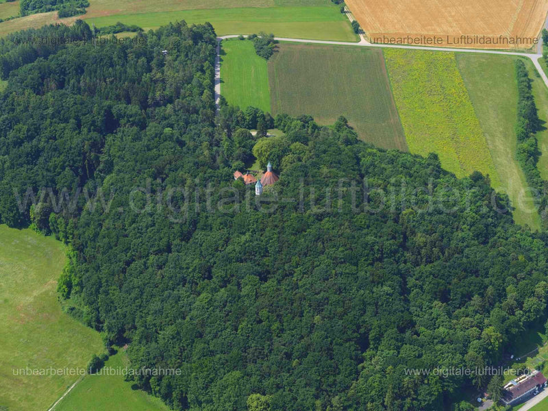 Luftaufnahme Herz Jesu Kapelle in Velburg | Oberpfalz, Bayern