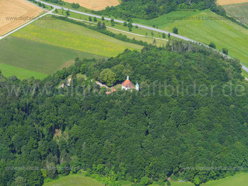 Luftaufnahme Herz Jesu Kapelle in Velburg | Oberpfalz, Bayern