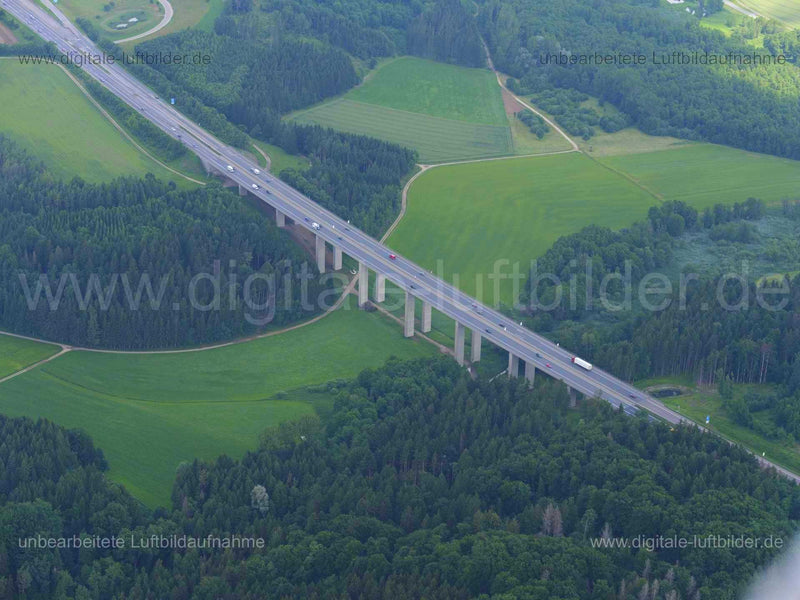 Luftaufnahme Talbrücke Krondorf in Velburg | Oberpfalz, Bayern