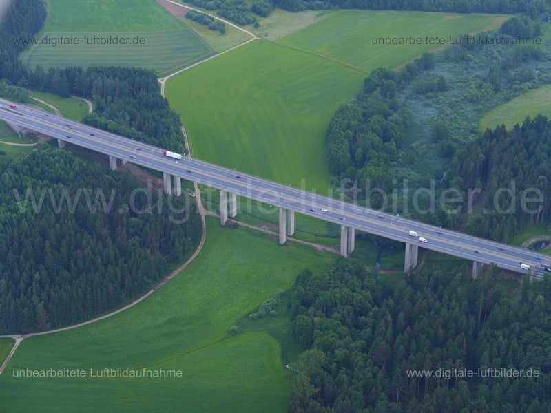 Luftaufnahme Talbrücke Krondorf in Velburg | Oberpfalz, Bayern