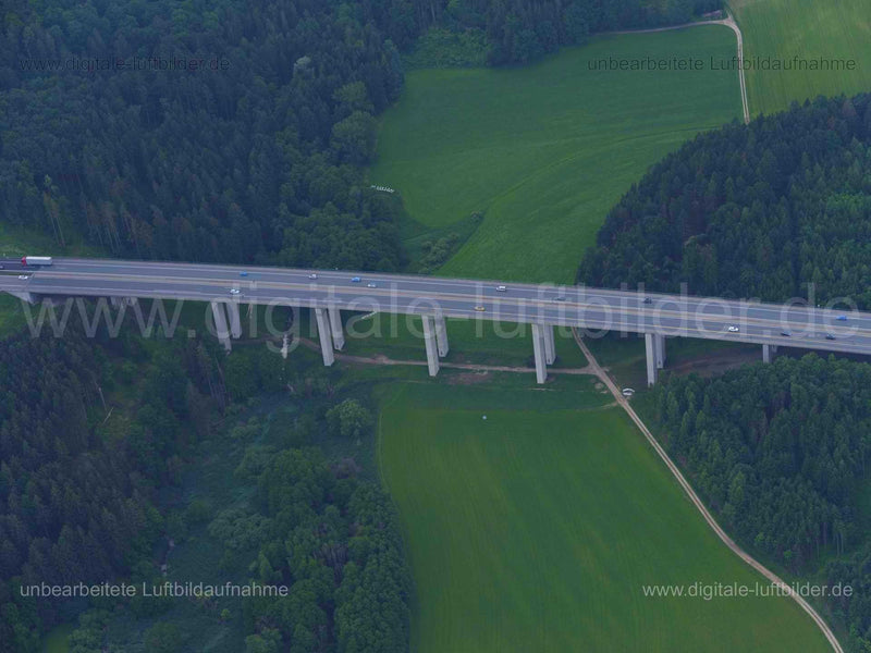Luftaufnahme Talbrücke Krondorf in Velburg | Oberpfalz, Bayern