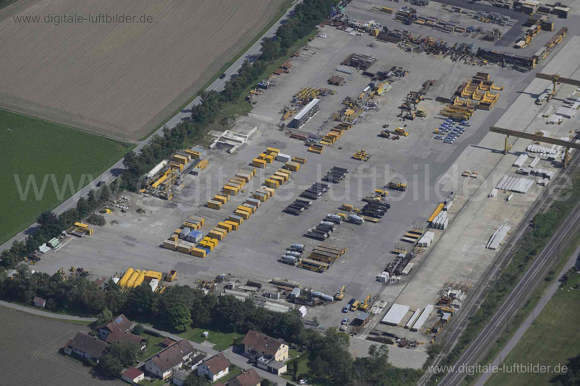 Luftaufnahme Berger Bau GmbH in Vilshofen | Niederbayern, Bayern