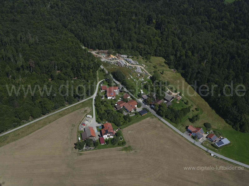 Luftaufnahme Nicklgut in Vilshofen | Niederbayern, Bayern