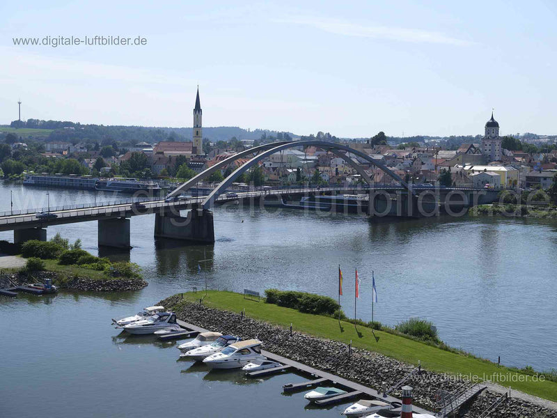 Luftaufnahme Vilshofen in Vilshofen | Niederbayern, Bayern