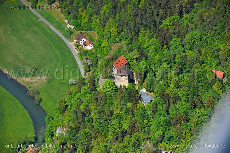 Luftaufnahme Burg Rabeneck in Waischenfeld | Oberfranken, Bayern