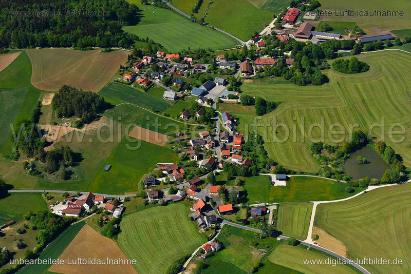 Luftaufnahme Eichenbirking in Waischenfeld | Oberfranken, Bayern