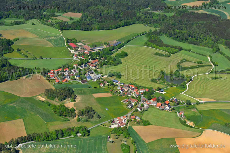 Luftaufnahme Eichenbirking in Waischenfeld | Oberfranken, Bayern