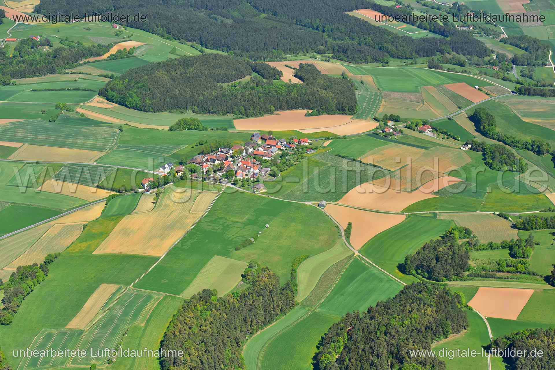 Luftaufnahme Langenloh in Waischenfeld | Oberfranken, Bayern