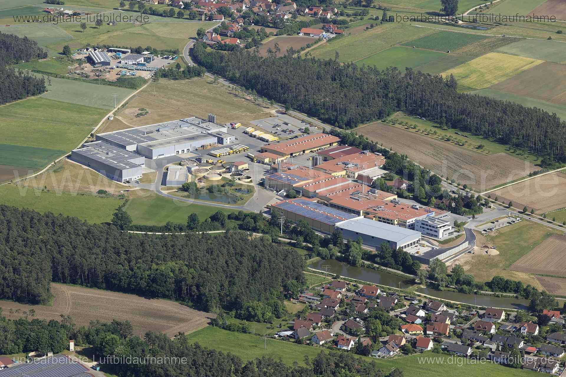 Luftaufnahme Hans Henglein & Sohn GmbH in Wassermungenau | Mittelfranken, Bayern