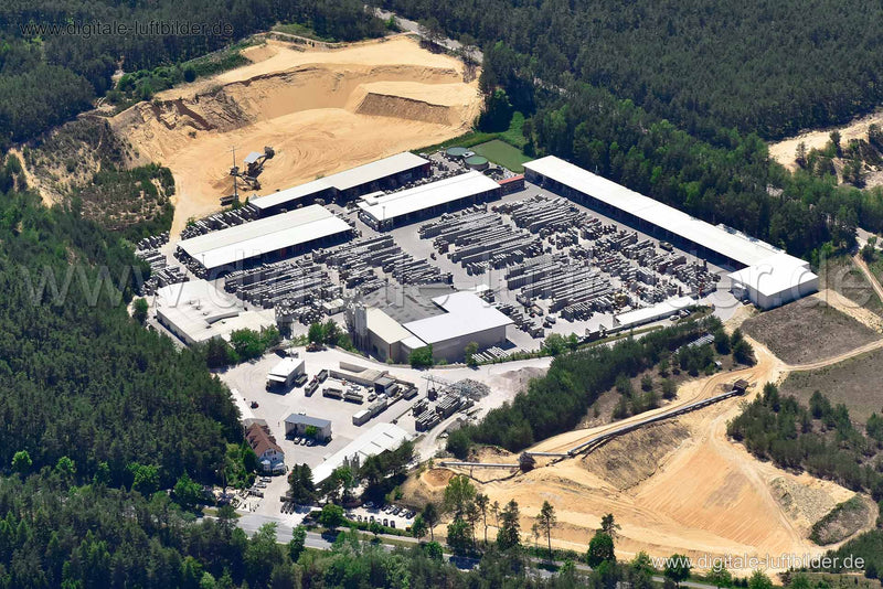 Luftaufnahme Industriegebiet Weißmarterstraße II in Weichselstein | Oberpfalz, Bayern