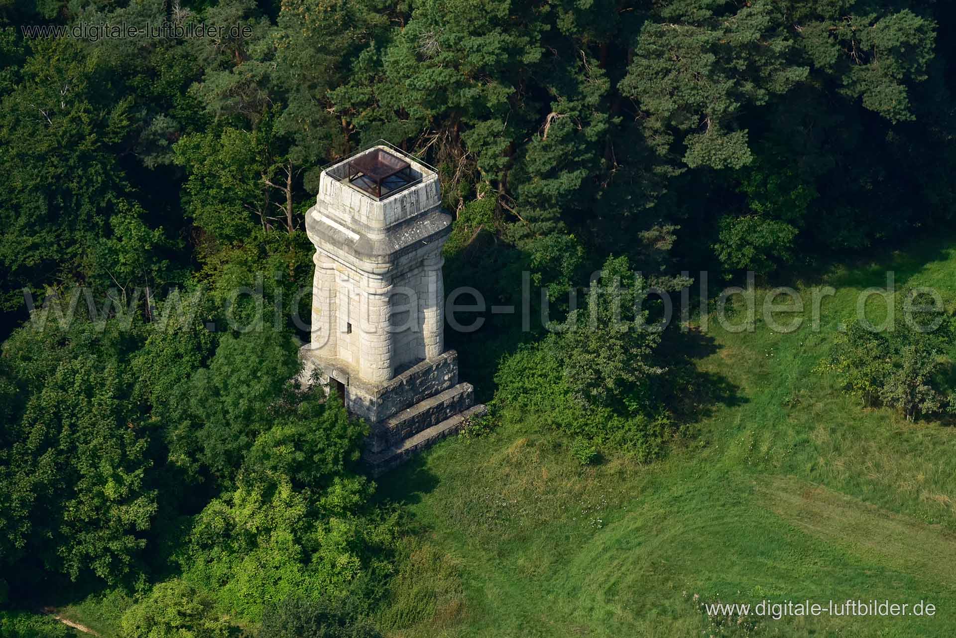 Luftaufnahme Bismarckturm in Weißenburg | Mittelfranken, Bayern