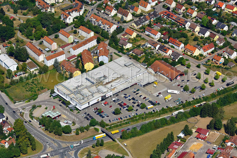 Luftaufnahme Kaufland in Weißenburg | Mittelfranken, Bayern