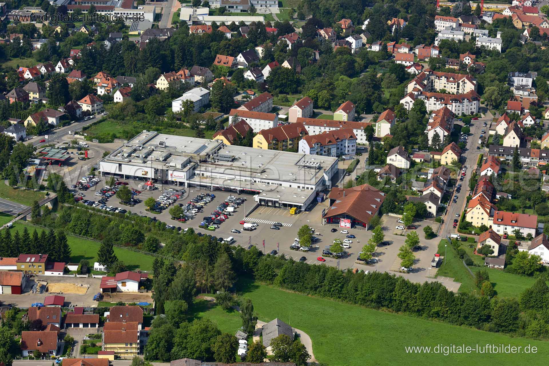 Luftaufnahme Kaufland in Weißenburg | Mittelfranken, Bayern