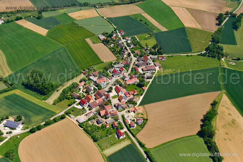 Luftaufnahme Schmalwiesen in Weißenburg | Mittelfranken, Bayern