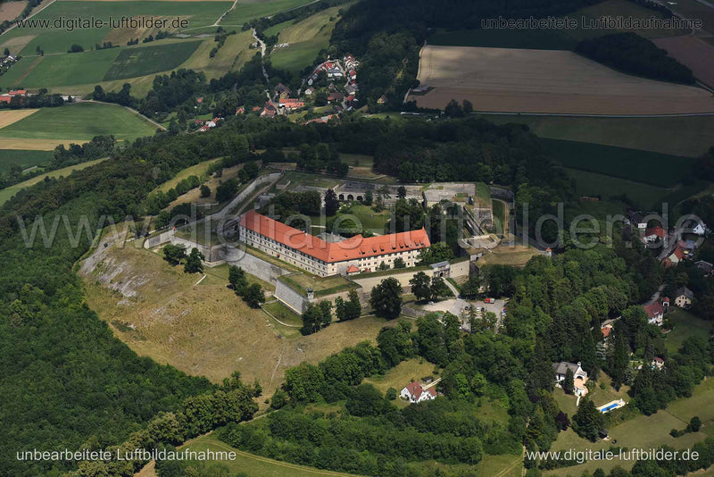 Luftaufnahme Wülzburg in Weißenburg | Mittelfranken, Bayern