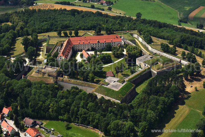 Luftaufnahme Wülzburg in Weißenburg | Mittelfranken, Bayern