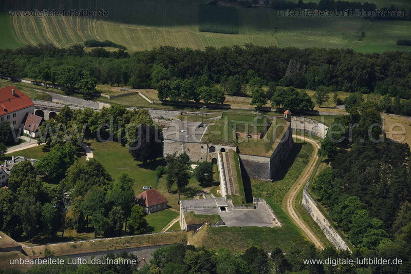 Luftaufnahme Wülzburg in Weißenburg | Mittelfranken, Bayern