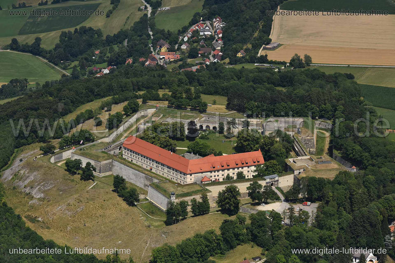Luftaufnahme Wülzburg in Weißenburg | Mittelfranken, Bayern