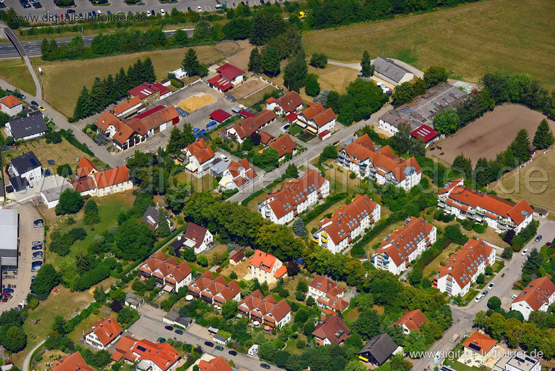 Luftaufnahme Wülzburger Weg in Weißenburg | Mittelfranken, Bayern