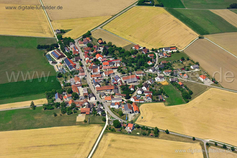 Luftaufnahme Gammersfeld in Wellheim | Oberbayern, Bayern