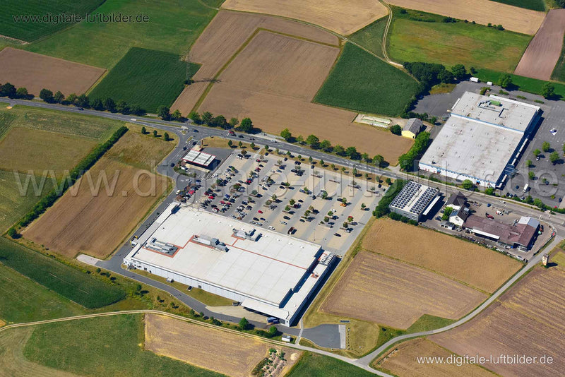 Luftaufnahme Großschwarzenlohe - Kaufland in Wendelstein | Mittelfranken, Bayern
