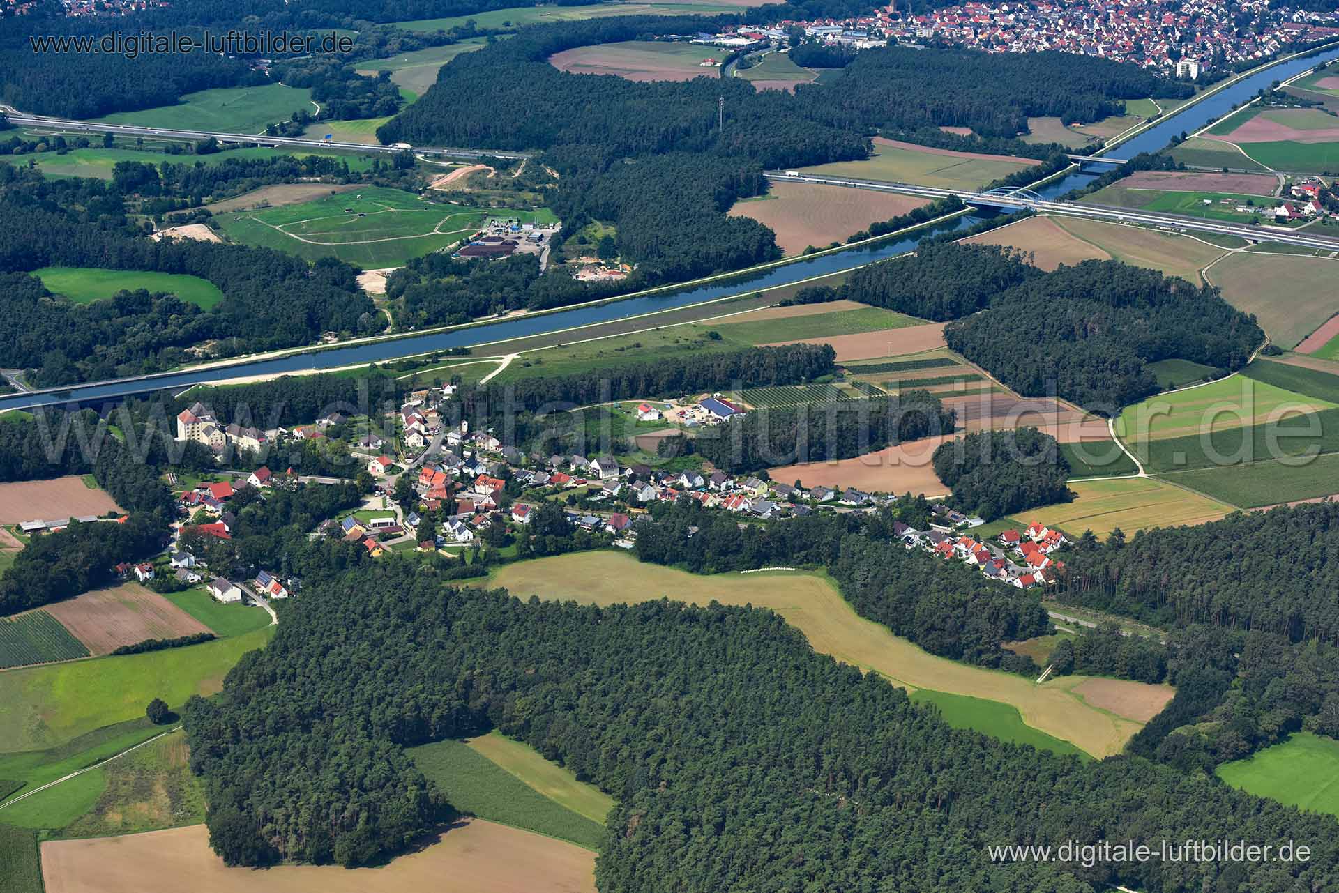 Luftaufnahme Neuses in Wendelstein | Mittelfranken, Bayern