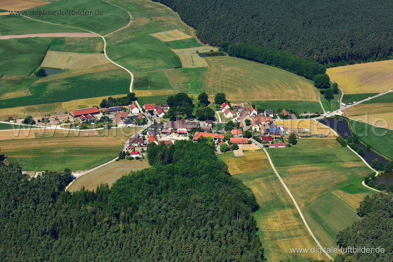 Luftaufnahme Schwanstetten - Harm in Wendelstein | Mittelfranken, Bayern