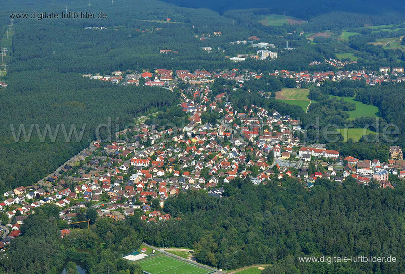 Luftaufnahme Schwarzenbruck in Wendelstein | Mittelfranken, Bayern