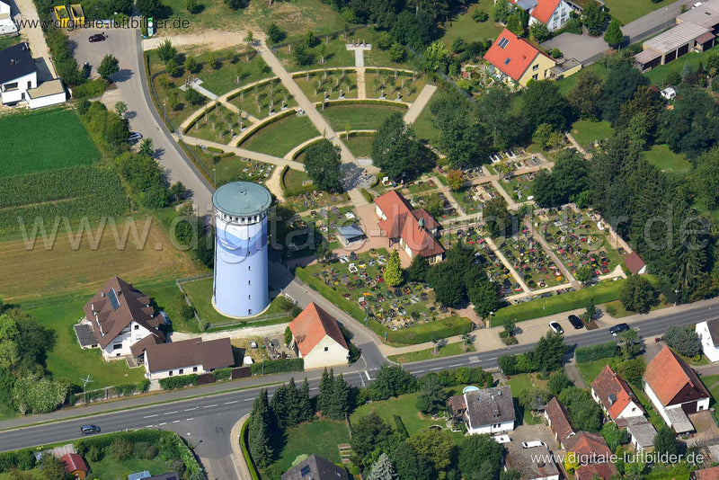 Luftaufnahme Wasserturm in Wendelstein | Mittelfranken, Bayern