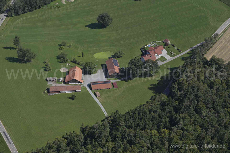 Luftaufnahme Thurasdorf in Wiesenfelden | Niederbayern, Bayern
