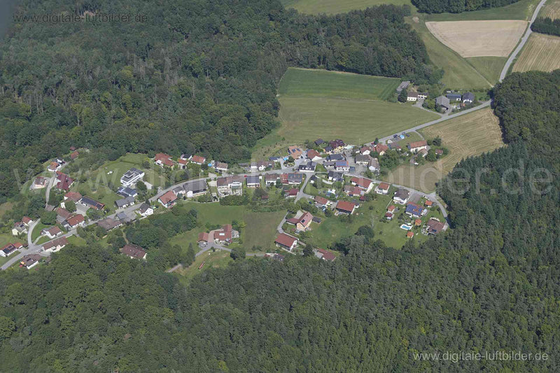 Luftaufnahme Winzer Hinterrechkenberg in Winzer | Niederbayern, Bayern