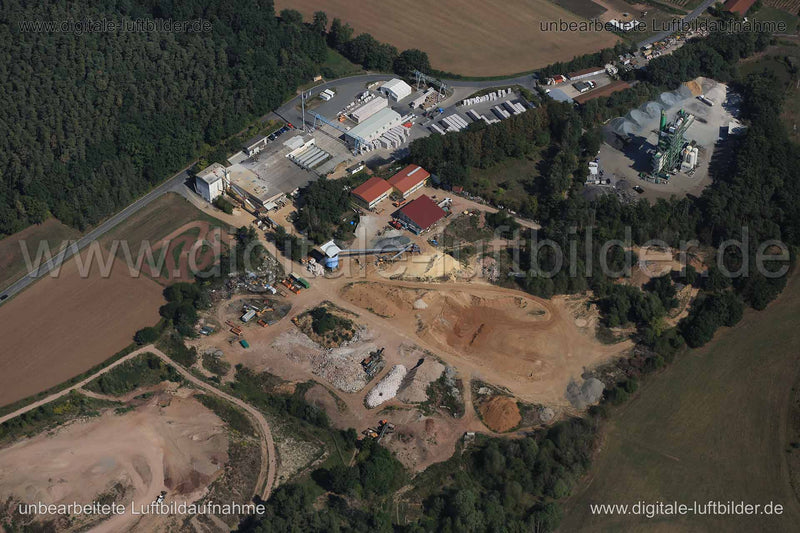 Luftaufnahme Baustelle in Zirndorf | Mittelfranken, Bayern