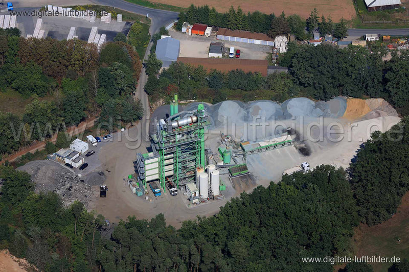 Luftaufnahme Mischwerk in Zirndorf | Mittelfranken, Bayern
