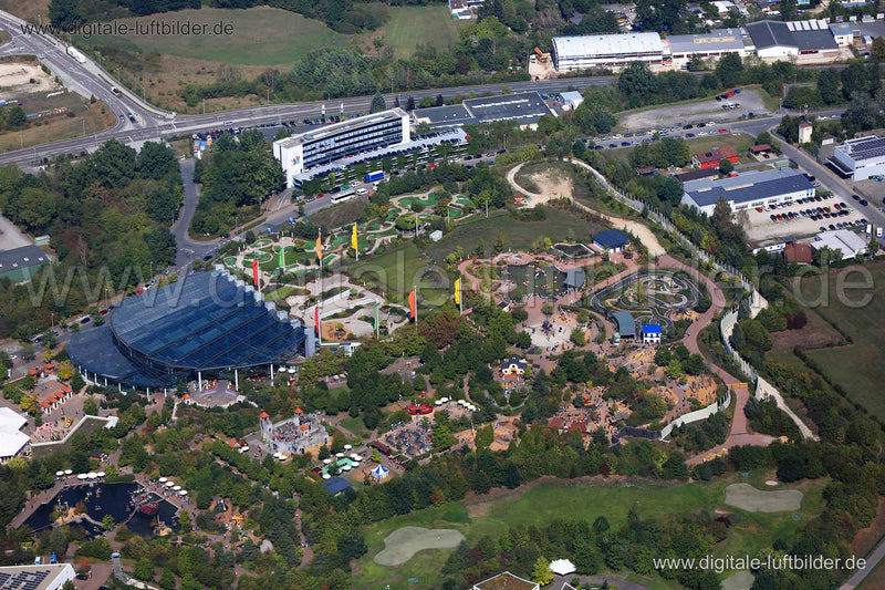 Luftaufnahme Playmobil Park in Zirndorf | Mittelfranken, Bayern