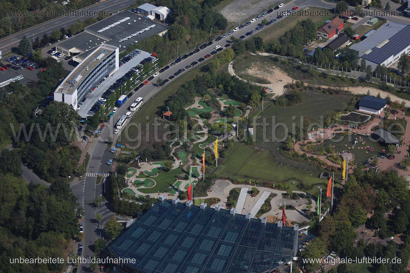 Luftaufnahme Playmobil Park in Zirndorf | Mittelfranken, Bayern