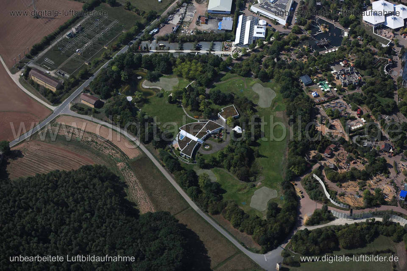 Luftaufnahme Playmobil Park in Zirndorf | Mittelfranken, Bayern