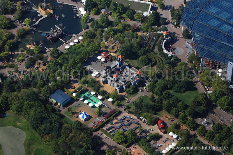 Luftaufnahme Playmobil Park in Zirndorf | Mittelfranken, Bayern