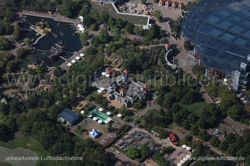 Luftaufnahme Playmobil Park in Zirndorf | Mittelfranken, Bayern