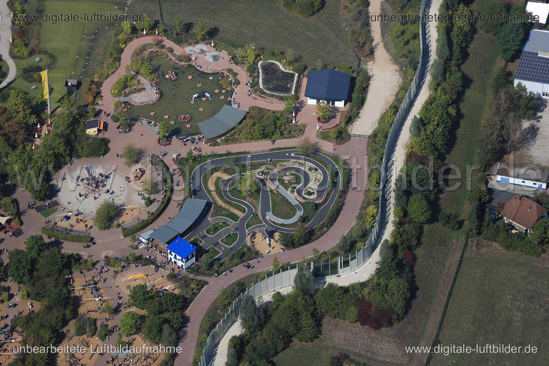 Luftaufnahme Playmobil Park in Zirndorf | Mittelfranken, Bayern