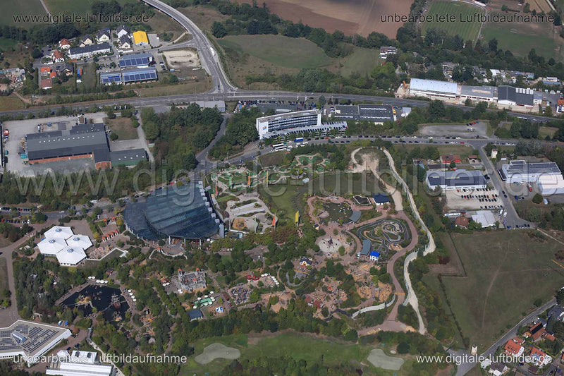 Luftaufnahme Playmobil Park in Zirndorf | Mittelfranken, Bayern
